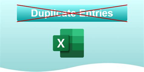 how to prevent duplicate entry in excel sheet