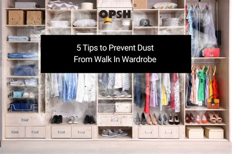 How To Prevent Dust In Cupboard
