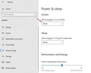 how to prevent screen from turning off automatically