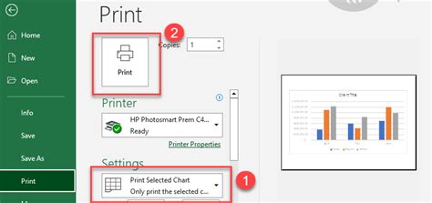 How To Print A Chart From Excel