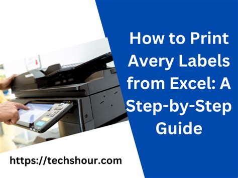 How To Print Avery Labels From Excel On Mac