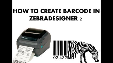 How To Print Barcode Labels Using Zebra Printer