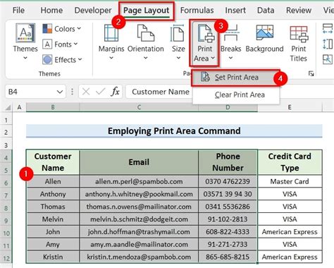 Printing in Excel 4 Prevent Specific Cells in Excel from Printing