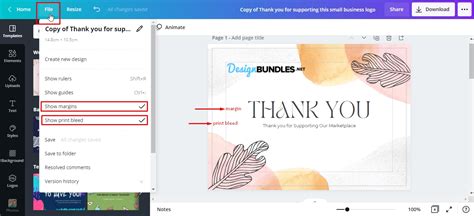 how to print directly from canva