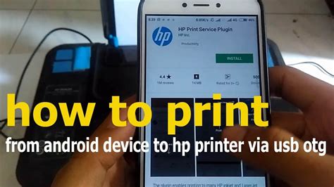 How To Print From Android Phone To Hp Printer Via Usb