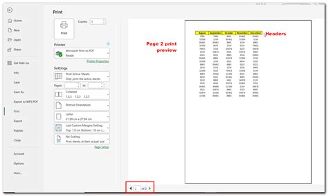 Excel Tutorial How To Print Headers On Each Page In Excel excel