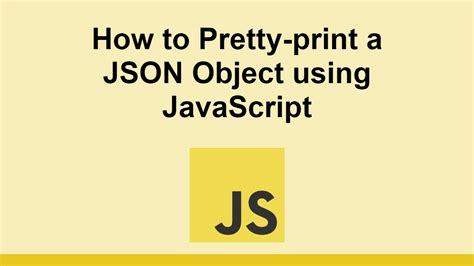 how to print json object value in javascript