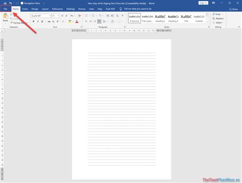 How To Print Lined Paper In Word