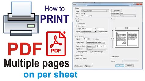 Print Multiple Pages How to Print More Than One Pages Per Sheet from
