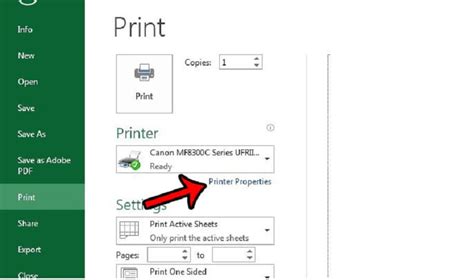 Make Excel Print On One Page