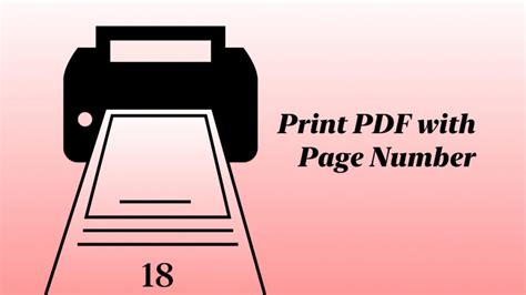 How To Print Page With Numbers