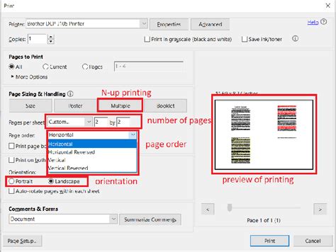 How To Print Pdf Multiple On One Page