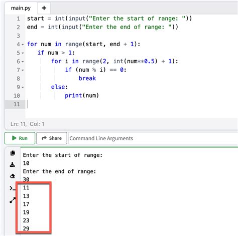 how to print prime numbers in python using while loop