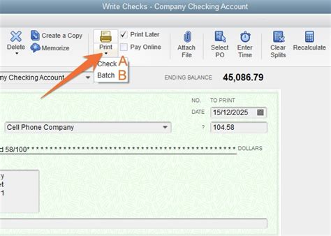 How To Print Screen In Quickbooks
