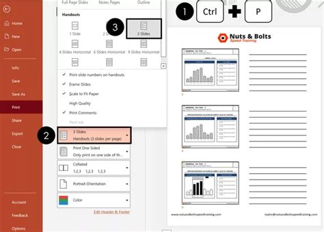 how to print slides with notes lines in powerpoint