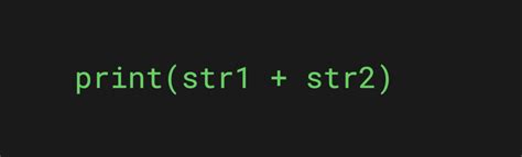 how to print two variables in python without space