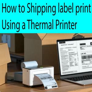 How To Print Using Thermal Printer