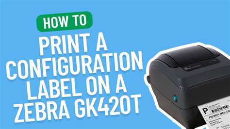 How To Print Using Zebra Gk420T