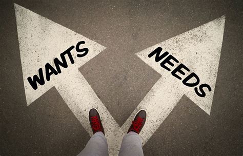 how to prioritize your needs and wants
