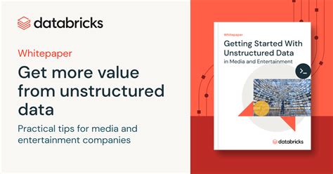 how to process unstructured data in databricks