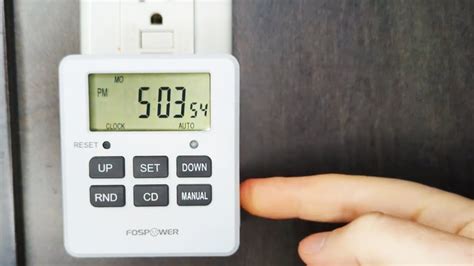 how to program a digital timer
