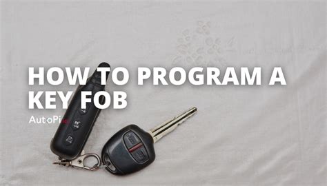 how to program a key to a vehicle
