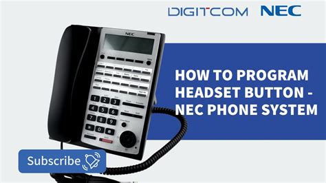 how to program a nec phone