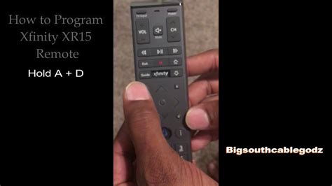 how to program an xfinity remote to a new cable box