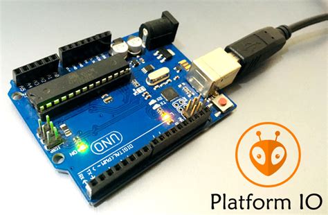 how to program arduino with platformio