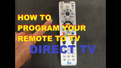 How To Program Directv Remote Control For Vizio Tv