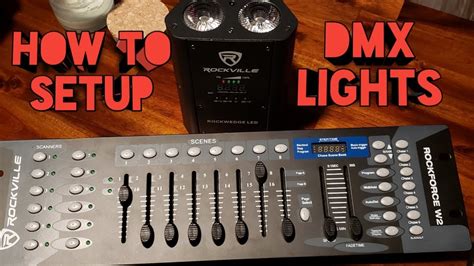 How To Program Dmx Lights For Beginners
