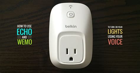 How To Program Echo To Turn On Lights