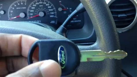 how to program ford key with chip without key