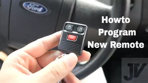 how to program ford remote