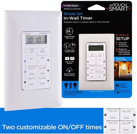 how to program light switch timer
