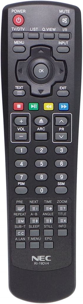 How To Program Nec Tv Remote