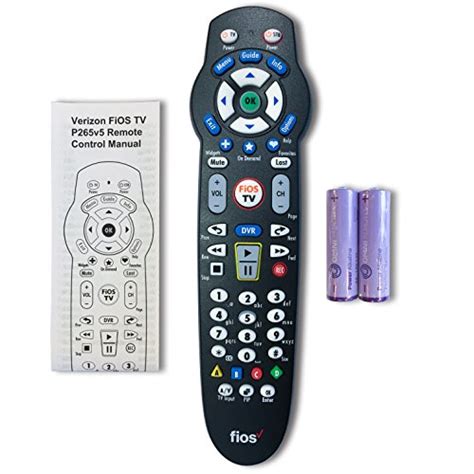 how to program new fios tv remote