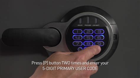 how to program sentry safe code