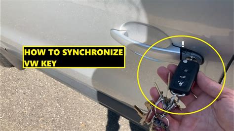how to program vw key fob with push button start without key