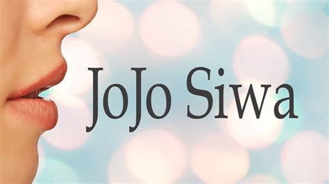how to pronounce jojo siwa