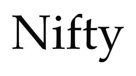 how to pronounce nifty