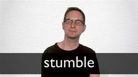 how to pronounce stumble