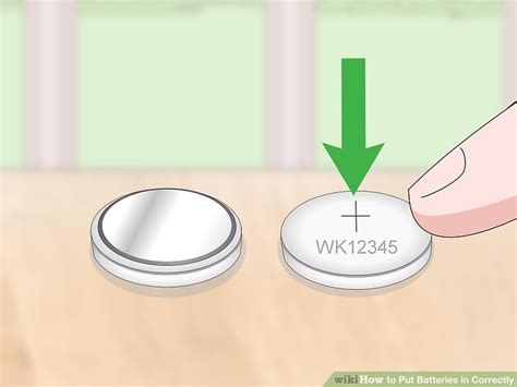 How To Properly Insert Button Batteries