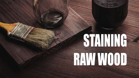 How To Properly Stain A Table