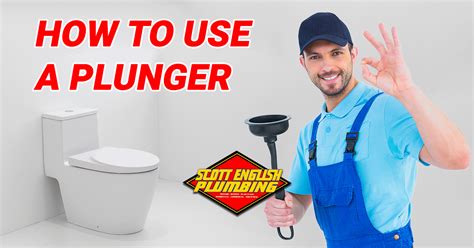 how to properly use a plunger