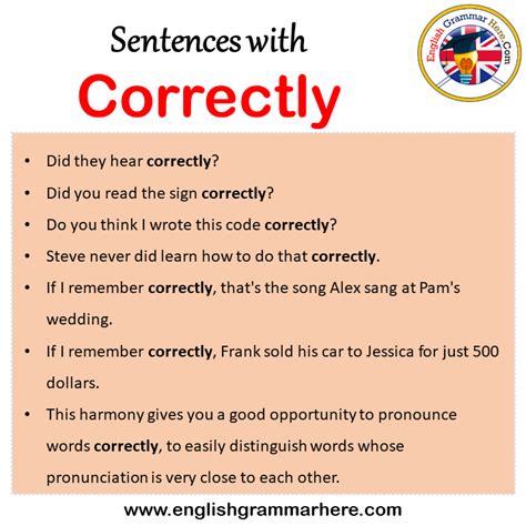 how to properly use for example in a sentence
