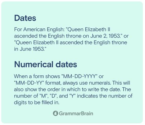 how to properly write multiple dates in a sentence