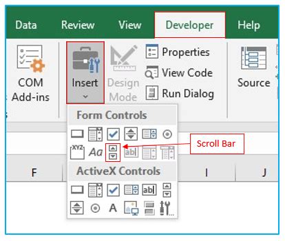 How To Protect A Scroll Bar In Excel