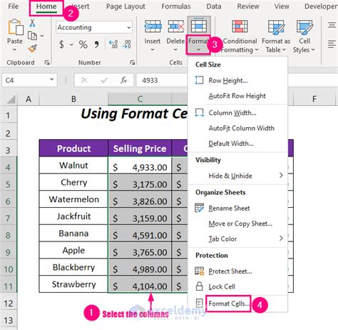 how to protect columns in excel with password