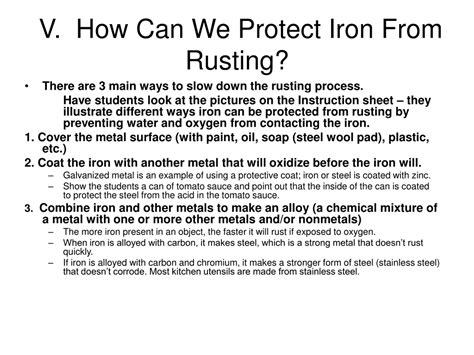 how to protect iron from rusting